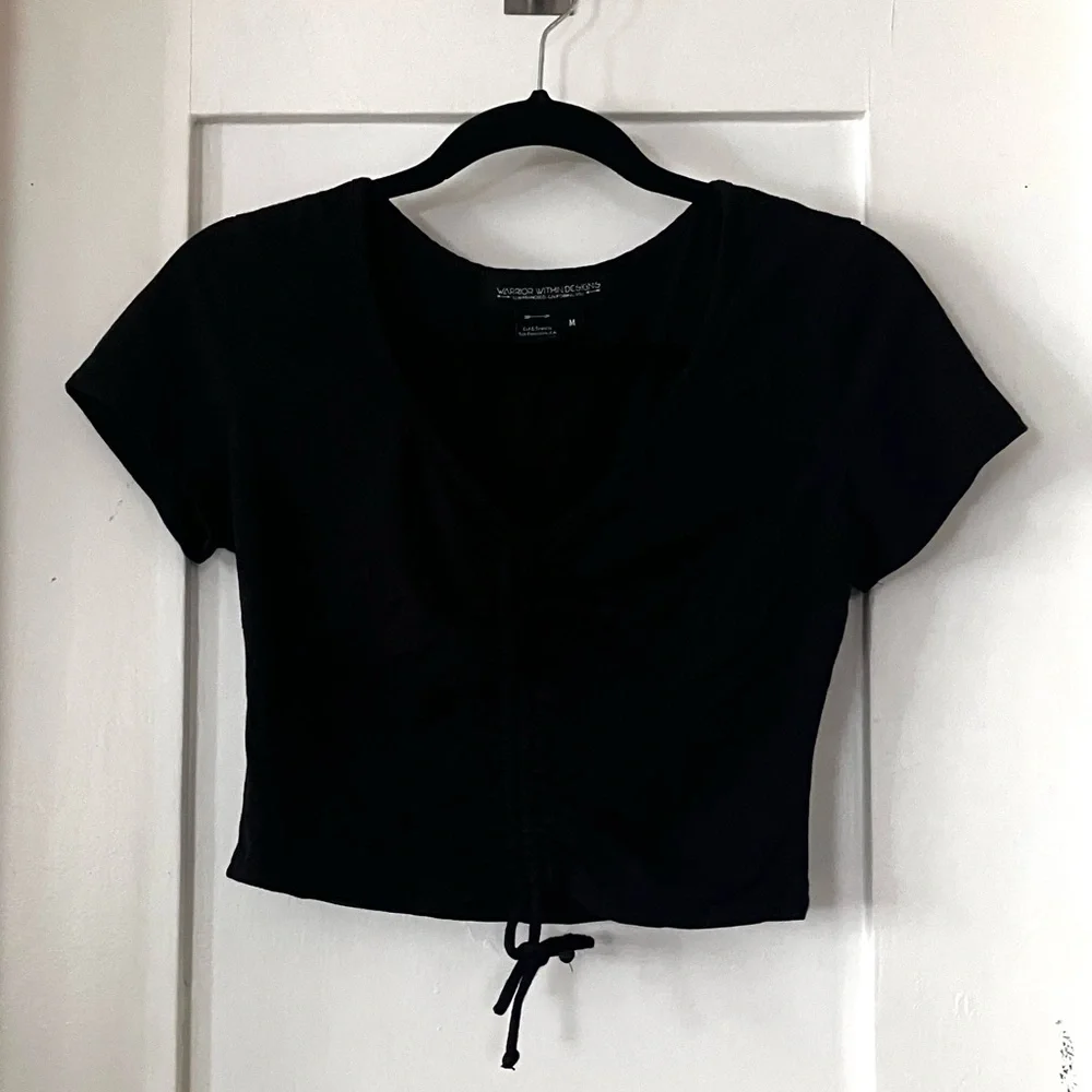 Warrior Within Designs Cinch Crop Top - Picture 1 of 3